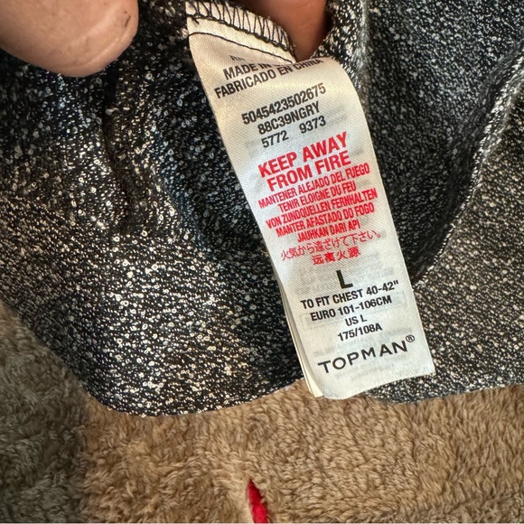 Topman jacket sz L gray - Picture 4 of 4